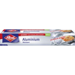 PAPIER ALUMINIUM 50M - ALBAL