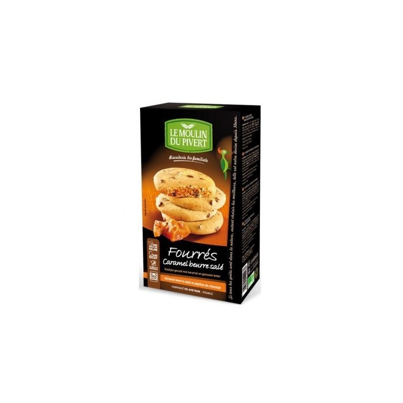 COOKIES FOURRES CARAMEL BEURRE SALE 175G