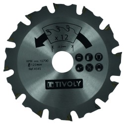 DISQUE A TRONCONNER Ø125MM...