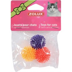 JOUET CHAT 3 BALLES ETOILES...