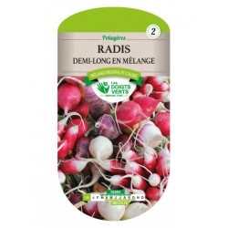 RADIS 1/2 LONG EN MELANGE