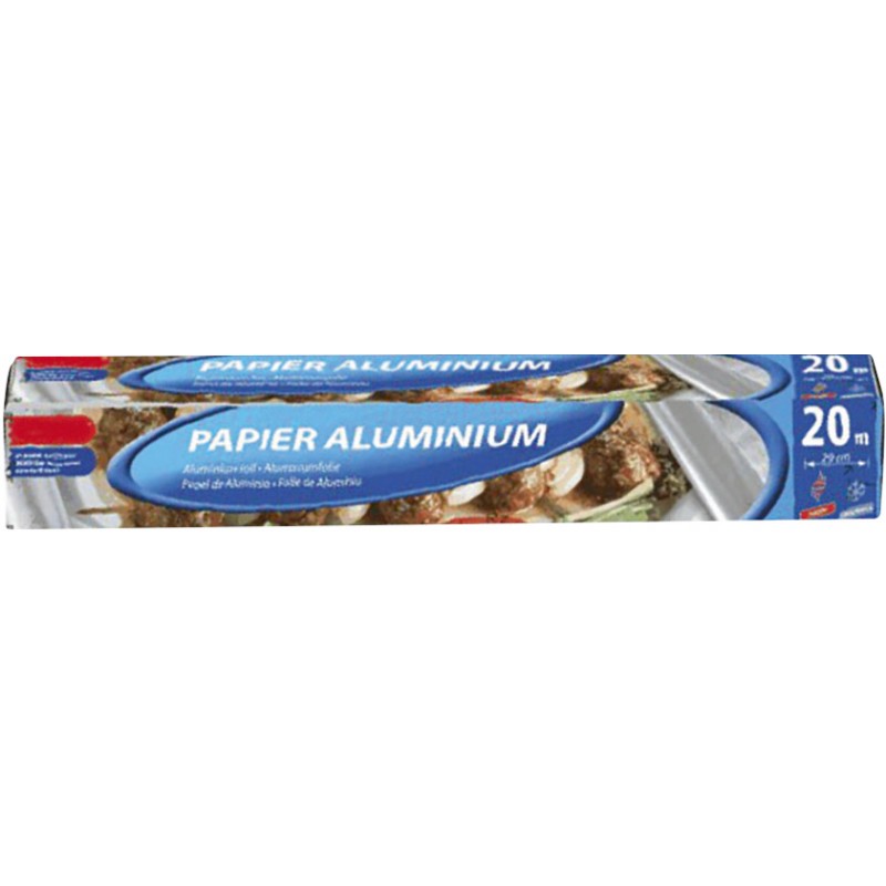 PAPIER ALUMINIUM - ROULEAU DE 20Mx0,29M