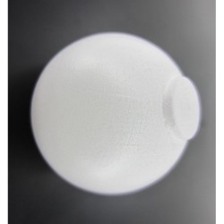 EMBOUT BOIS BOULE Ø28 BLANC...