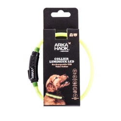 COLLIER TUBE LED JAUNE...
