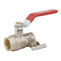 VANNE 1/4T DF. À MANETTE...