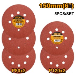 5 ABRASIFS Ø150MM POUR...