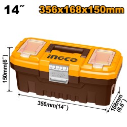 BOÎTE À OUTILS 14" - INGCO