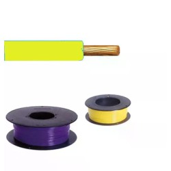 CABLE 1.5MM JAUNE 10M