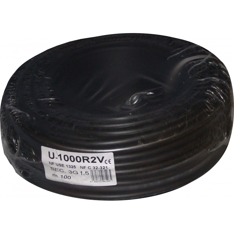 CABLE U1000 RO2V 3G1.5 100M