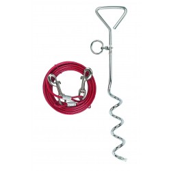 LAISSE ATTACHE AVEC ANCRAGE  SPIRALE