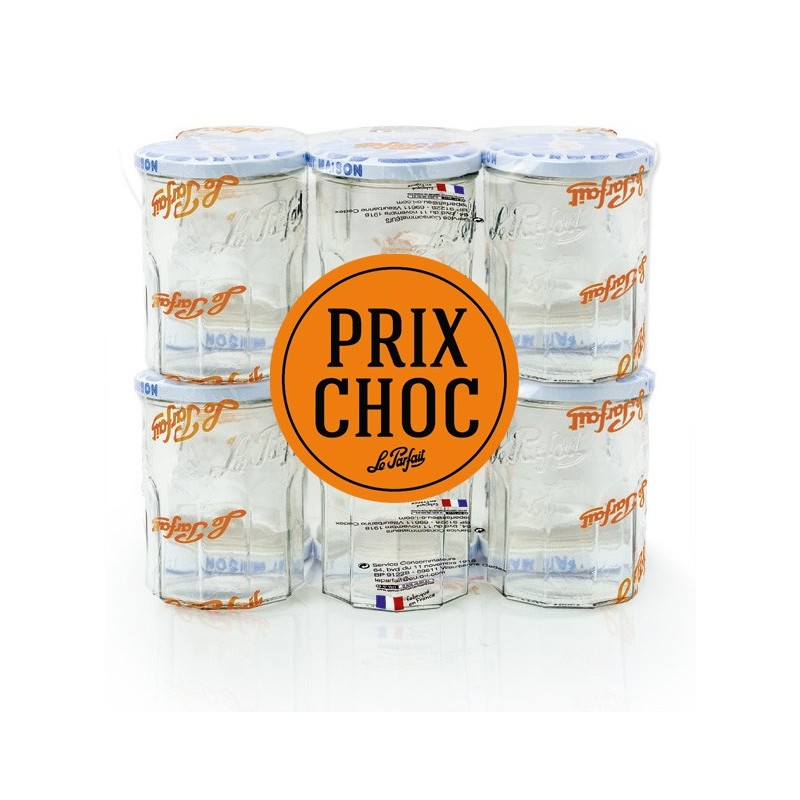 PACK DE 12 CONFITURIERS 385ML AVEC COUVERCLE PACK DE 12 CONFITURIERS 385ML AVEC COUVERCLE