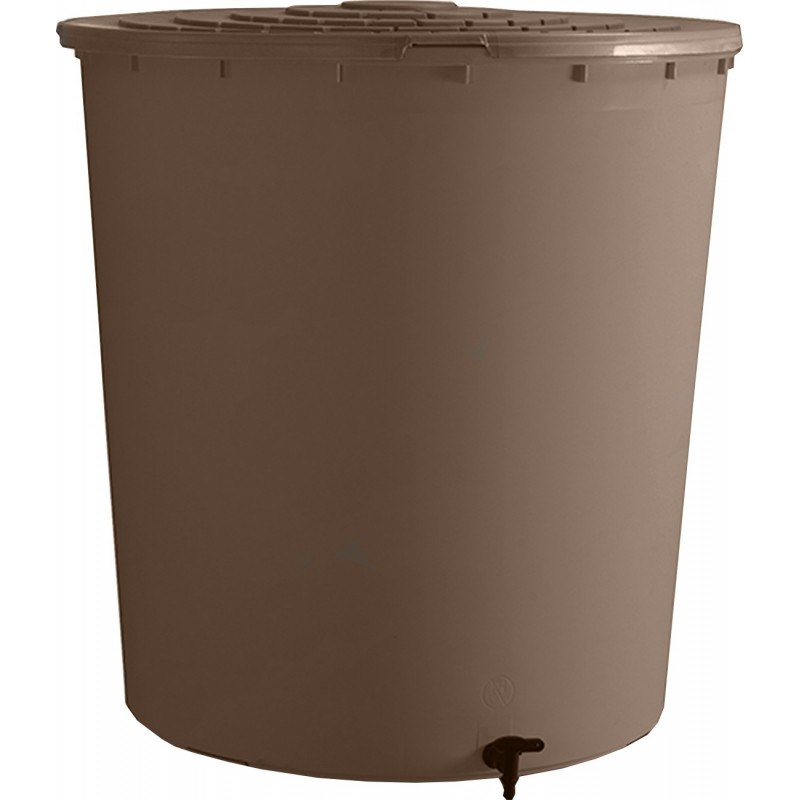 CUVE A EAU CYLINDRIQUE 500L TAUPE