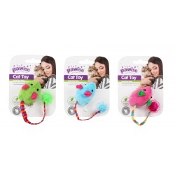 SOURIS EN PELUCHE POUR CHAT