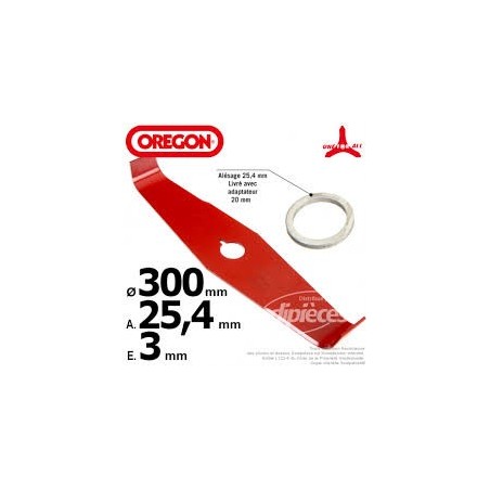 LAME DEBROUSSAILLAGE RONCE OREGON D300 A25.4 EP3