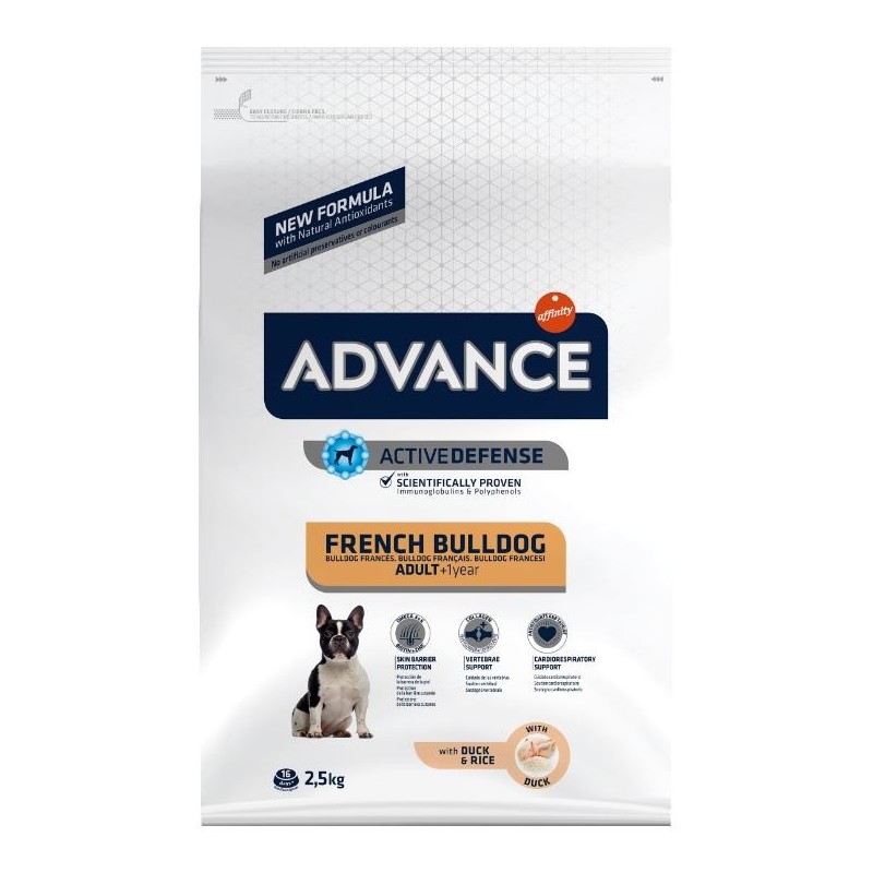 ALIMENT CHIEN FRENCH BULLDOG 2.5KG AVANCE AFFINITY