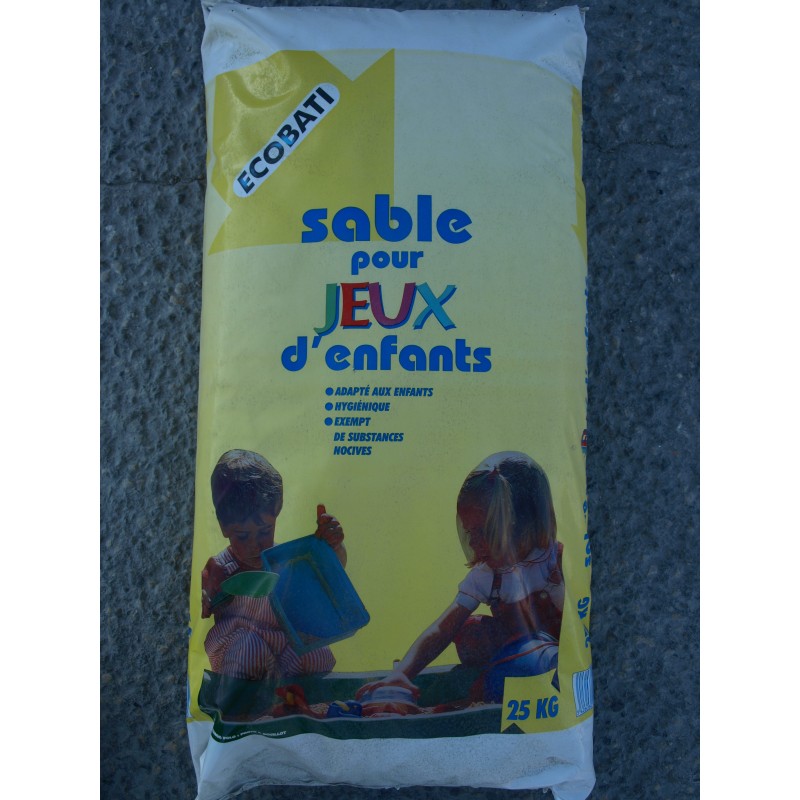 Sable jeux d'enfants 25 kg