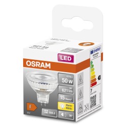 Spot LED GU5.3 MR16 verre 8...