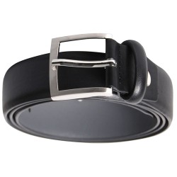 CEINTURE CUIR 30MM NOIR -...