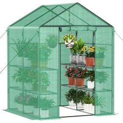 SERRE DE JARDIN 143X143X195...