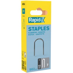 Agrafes câbles n°7/12 mm de...