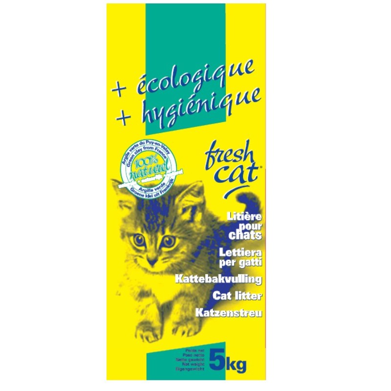 LITIERE CHAT FRESH CAT GRANULES 5KG