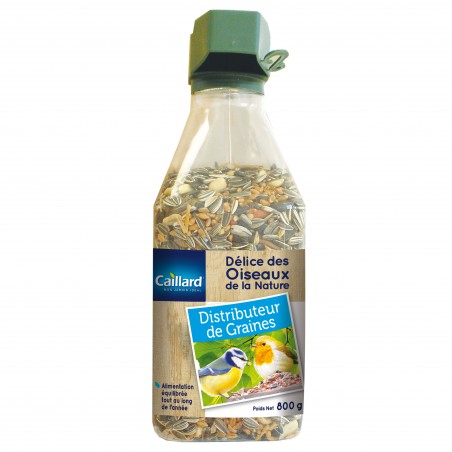 DISTRIBUTEUR DE GRAINES RÉUTILISABLE DISTRIBUTEUR DE GRAINES RÉUTILISABLE