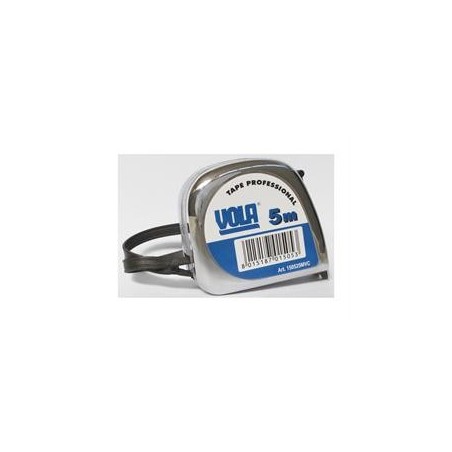 MESURE 5M RUBAN CHROME A/STOP MESURE 5M RUBAN CHROME A/STOP