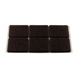 PATIN CARRE ADHESIF FEUTRE...