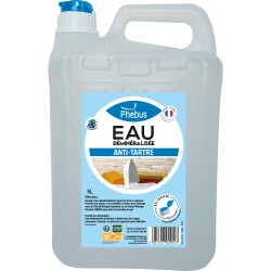 EAU DÉMINERALISÉE 5L - PHEBUS