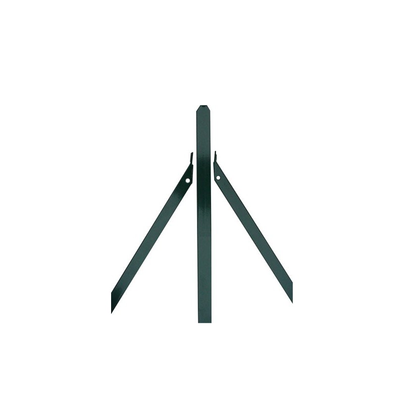 JAMBE DE FORCE 1.20M PLASTIFIE JAMBE DE FORCE 1.20M PLASTIFIE