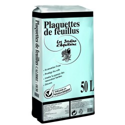 PLAQUETTES FEUILLUS 50L -...