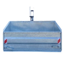 BENNE TÔLE GALVANISÉE 1.20M