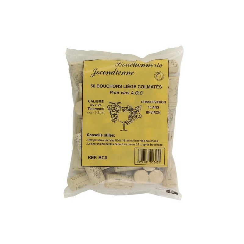 BOUCHON CYLINDR.45/24 2M X40
