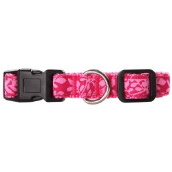 COLLIER CHIEN ROSE XS 15-25...