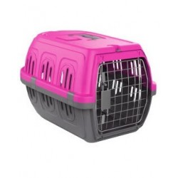 BOX DE TRANSPORT PVC ROSE 48X33X28CM