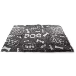 TAPIS PETBED GRIS/BLANC -...