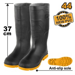 BOTTES PVC NOIRES HOMME...