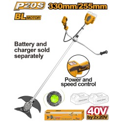 DÉBROUSSAILLEUSE 2 EN 1 40V...