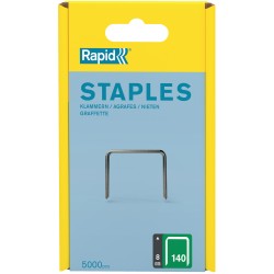 Agrafes en fil plat n°140/8...