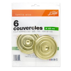 6 COUVERCLES FAMILIA WISS...