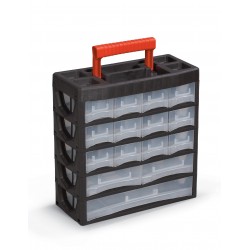 CASIER PLASTIQUE 15 TIROIRS/27 COMPARTIMENTS - 320