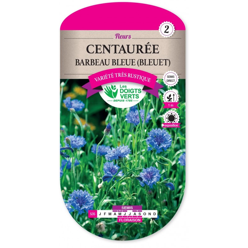 CENTAUREE BARBEAU BLEU BLEUET cat2