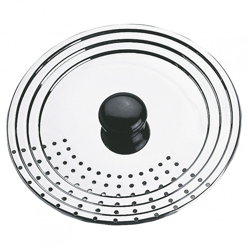 COUVERCLE PASSOIRE INOX D16/18/20 COUVERCLE PASSOIRE INOX D16/18/20