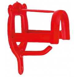 PORTE BRIDON METAL ROUGE