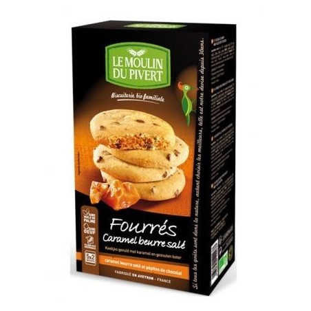 COOKIES FOURRES CARAMEL BEURRE SALE 175G