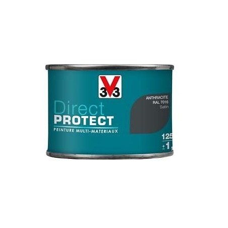 PEINTURE MULTI-MATERIAUX DIRECT PROTECT ANTHRACITE SATIN 125ML PEINTURE MULTI-MATERIAUX DIRECT PROTECT ANTHRACITE SATIN 125ML