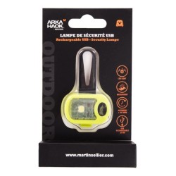 LAMPE DE SÉCURITÉ JAUNE USB