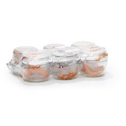 6 TERRINES 125G Ø 70MM - LE...