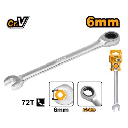 CLÉ À CLIQUET 125X6MM - INGCO