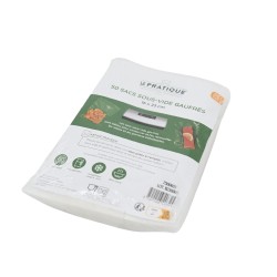 50 SACS SOUS VIDE GAUFRES...